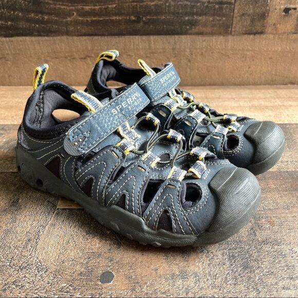 Sperry Youth Top-Sider Wet Tech Fisherman Closed-Toe Sandal Little Kids Size 13 - Picture 3 of 10